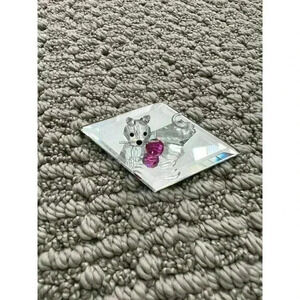 Glass Kitten Miniature Figurine